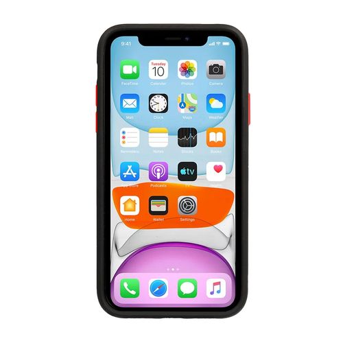 Vennus Color Button Bumper > iPhone 11 czarny na Arena.pl