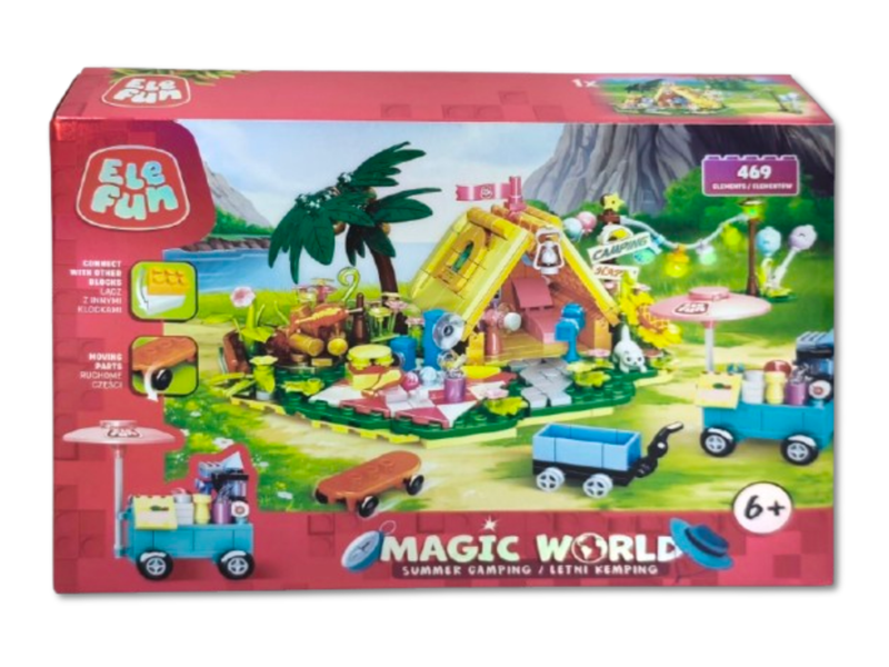 Klocki Elefun Magic World Letni Kemping 11831 zdjęcie 2