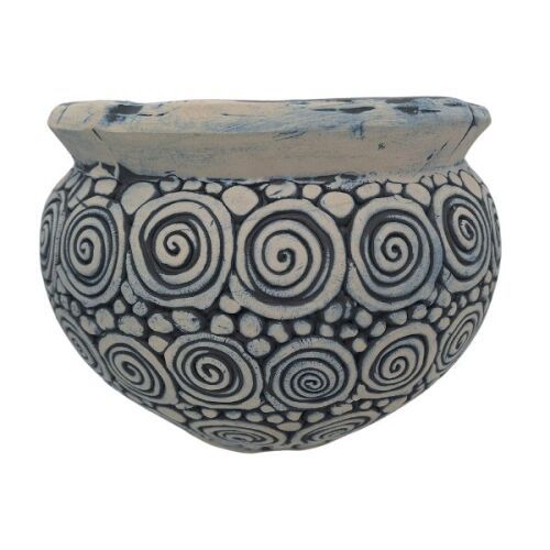 Doniczka Ceramiczna Handmade Zaklęta Glina zdjęcie 1