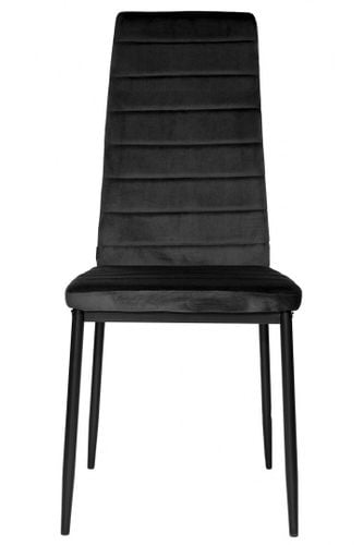 Krzesło VALVA VELVET BLACK na Arena.pl