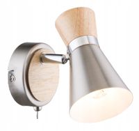 KINKIET MAREI 1PŁ LAMPA ŚCIENNA GLOBO 54807-1