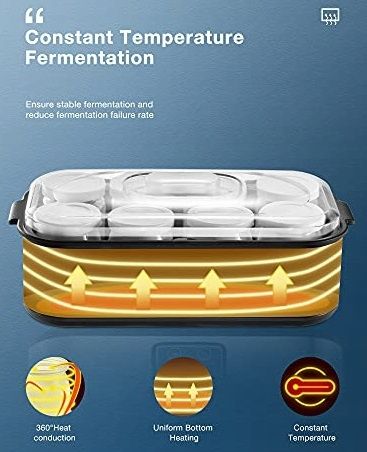 Jogurtownica ZRÓB SOBIE JOGURT DOMOWY x 8 słoiczków bądź i żyj FIT zdrowo na Arena.pl