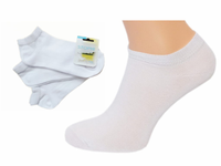 3x Skarpetki stopki niskie skarpety do kostki białe 44-46