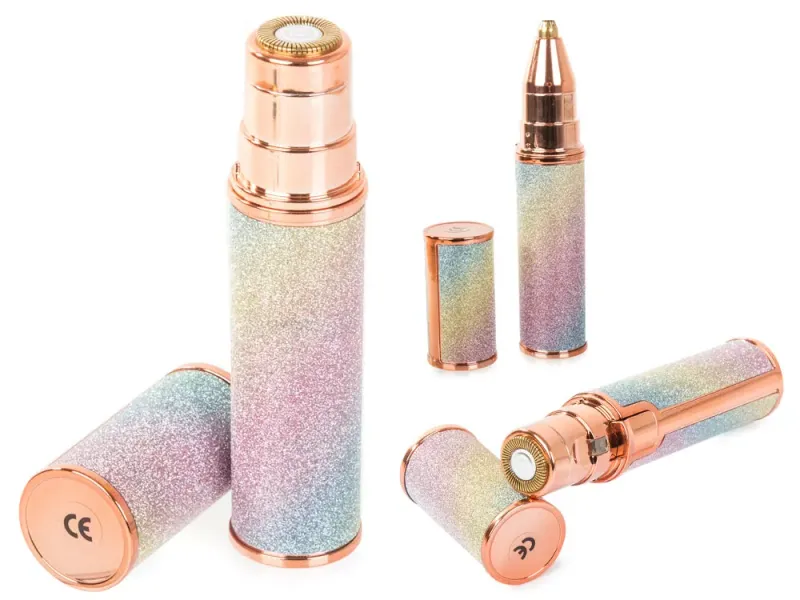 Depilator do brwi trymer do twarzy damska golarka zdjęcie 31