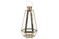 latarnia metalowa 17x7x15,3x31cm