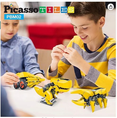 Robot solarny interaktywny 3w1 3 roboty zasilany słońcem edukacyjny na Arena.pl