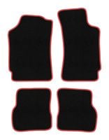 Dywaniki welurowe CARLUX-RED do Skoda Felicia 1994-2001, czarne