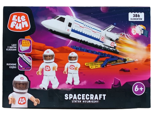 Klocki Elefun Spacecraft - Statek Kosmiczny C0828 na Arena.pl