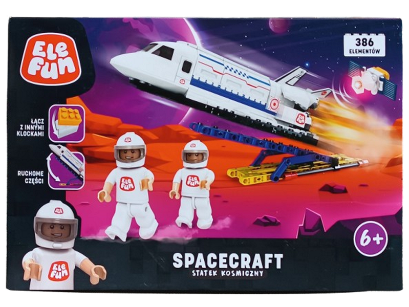 Klocki Elefun Spacecraft - Statek Kosmiczny C0828 zdjęcie 5