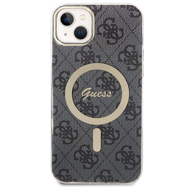 Etui Guess do iPhone 15 Plus, iPhone 14 Plus, Czarny, MagSafe zdjęcie 3