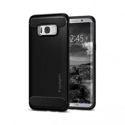 Spigen Rugged Armor do Galaxy S8 Plus czarny na Arena.pl