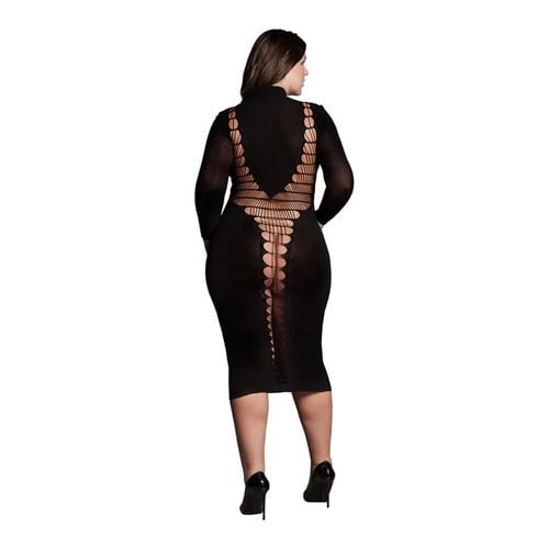 carme xi - dress with turtleneck - plus size na Arena.pl