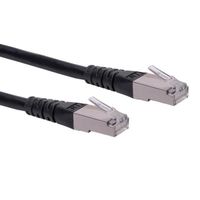 Roline S/Ftp Patch Cord Cat.6, Black