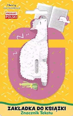 Zakładka Znacznik Tekstu Śpiąca Lama na Arena.pl