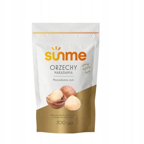 Orzechy Makadamia Sunme 700g - Orzechy Macadamia 0,7kg Jakość na Arena.pl