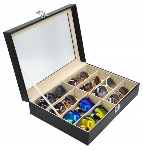 Organizer na okulary Malatec 8 przegródek na Arena.pl