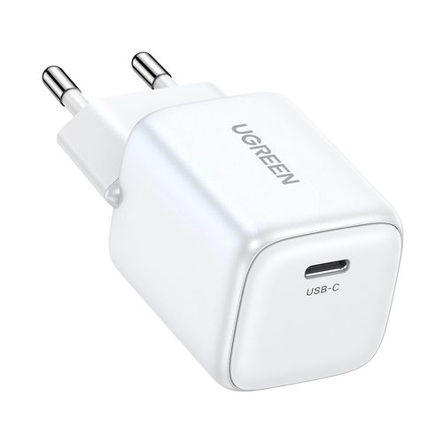 Szybka ładowarka sieciowa GaN 1x USB-C 20W PD Nexode Mini biała na Arena.pl