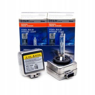 ZESTAW 2 SZTUK ŻARNIK XENON D1S PALNIK HID GLARE 6000K WHITE na Arena.pl