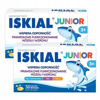 Iskial Junior w kapsułkach do żucia 30 szt. zdjęcie 1