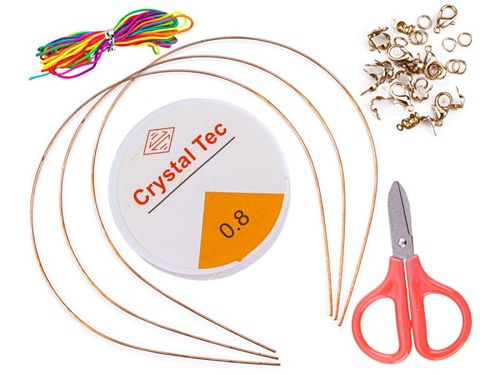 DUŻY  ZESTAW DO TWORZENIA ROBIENIA BRANSOLETEK, DLA DZIECI na Arena.pl