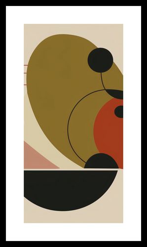 Plakat 50x100cm Geometryczny Balans na Arena.pl