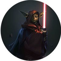 Opłatek na tort STAR WARS Gwiezdne Wojny Yoda Postać Postacie