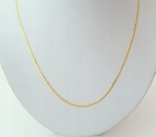 ŁAŃCUSZEK ZŁOTY PEŁNY + KRZYŻYK 55 CM. PR. 585 na Arena.pl