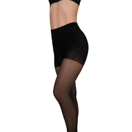 bye bra power up 40 rajstopy modelujące czarne s push-up na Arena.pl