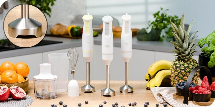 Blender ręczny Zelmer ZHB4562L Pulsar Deluxe Max 800W biało-zielony zdjęcie 11