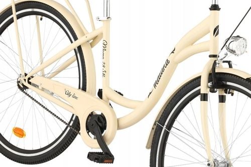 Rower miejski INDIANA Moena S1B 28 cali damski Cappuccino na Arena.pl
