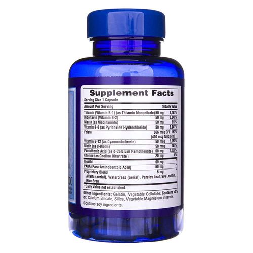 Puritan's Pride Witamina B-50® Complex - 100 kapsułek na Arena.pl