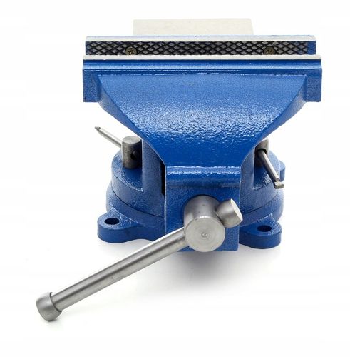 Imadło ŚLUSARSKIE 125mm z kowadłem Obrotowe 360st. na Arena.pl