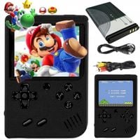 MINI KONSOLA RETRO PRZENOŚNA 400 GIER TV OUT + PAD