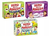 3W1 DZIECI KONTRA RODZICE KALAMBURY + CZEGO O SOBIE NIE WIECIE + ZAGADKI 4+