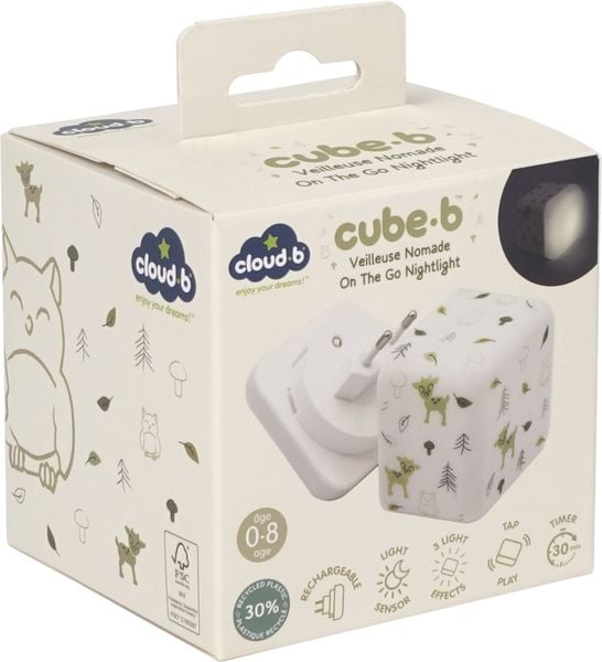 CLOUD B CLTT-1200 Lampka nocna CUBE B- LAS zdjęcie 3