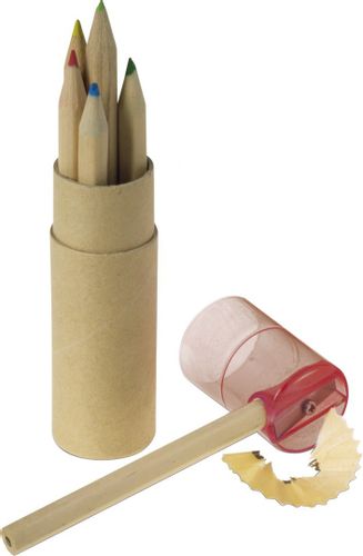 Zestaw kredek, temperówka na Arena.pl