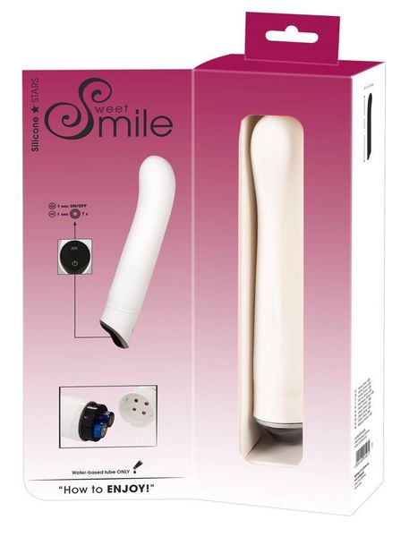 Smile Easy White Vibrator zdjęcie 5
