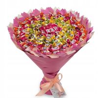 Bukiet ze słodyczy Galaretki w czekoladzie Mieszanka Krakowska. Prezent