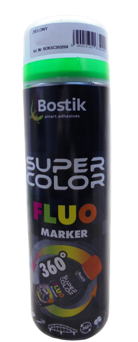 FARBA W SPRAYU LAKIER  FLUOMARKER 360 SUPER COLOR ZIELONY 500ML na Arena.pl