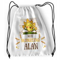 Plecak Sportowy Szkolny Dla Alana Syna Dziecka Z Nadrukiem Ze Zdjęciem