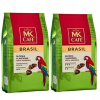 Kawa ziarnista MK Cafe Brasil 100% Arabika 2x400g