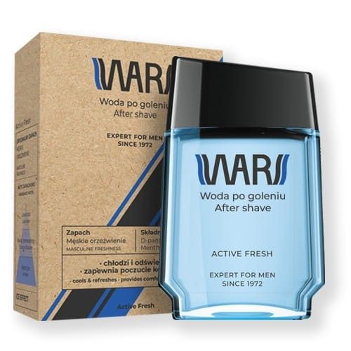 WARS WODA PO GOLENIU 90ML ACTIVE FRESH zdjęcie 1