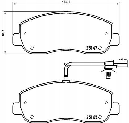 TARCZA HAM PRZOD 302X28 V BREMBO na Arena.pl