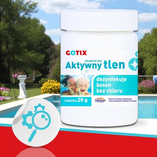 Aktywny Tlen do Basenu Jacuzzi SPA Chemia Basenowa bez Chloru Tabletki na Arena.pl