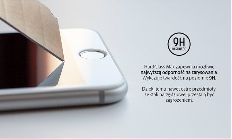 3Mk Hardglass Max 3D Szkło Hartowane Do Iphone 7/8 zdjęcie 6