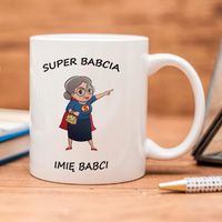 Kubek Super Babcia z imieniem