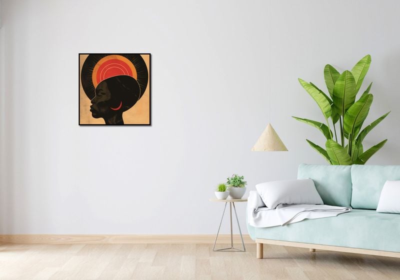 Plakat 60x60cm Gorące Promienie zdjęcie 4