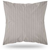 Poszewka Na Poduszkę 40X40 Bawełna Adamaszek - Beżowa