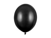 Balony metallic czarne strong, 30 cm 3 szt.