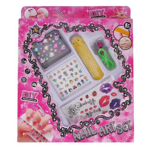 Zestaw Kreatywny Piękności Do Paznokci + Naklejki 22904 na Arena.pl
